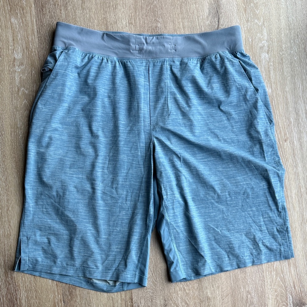 lululemon athletica Blue-Gray Athletic Shorts